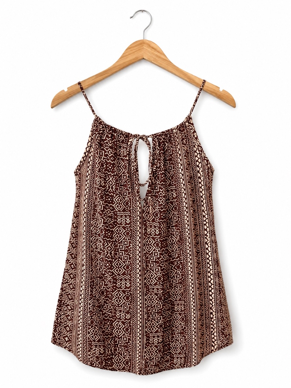 Savanna Jane Embroidered floral boho Tank Top S Floral Aztec Sleeveless Festival - Picture 2 of 7